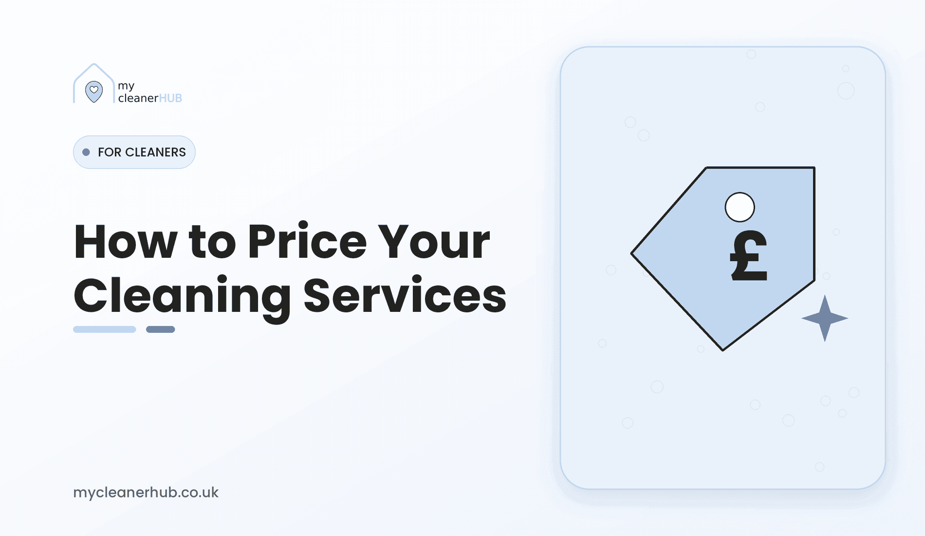 How to price your cleaning services
