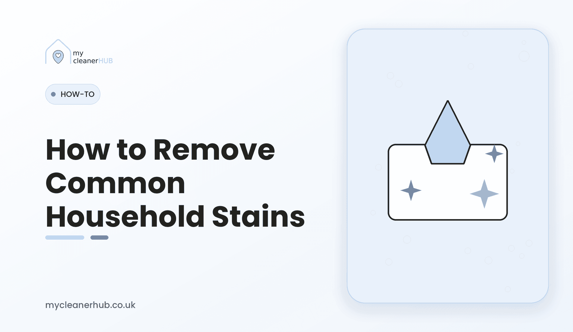 How to remove common household stains