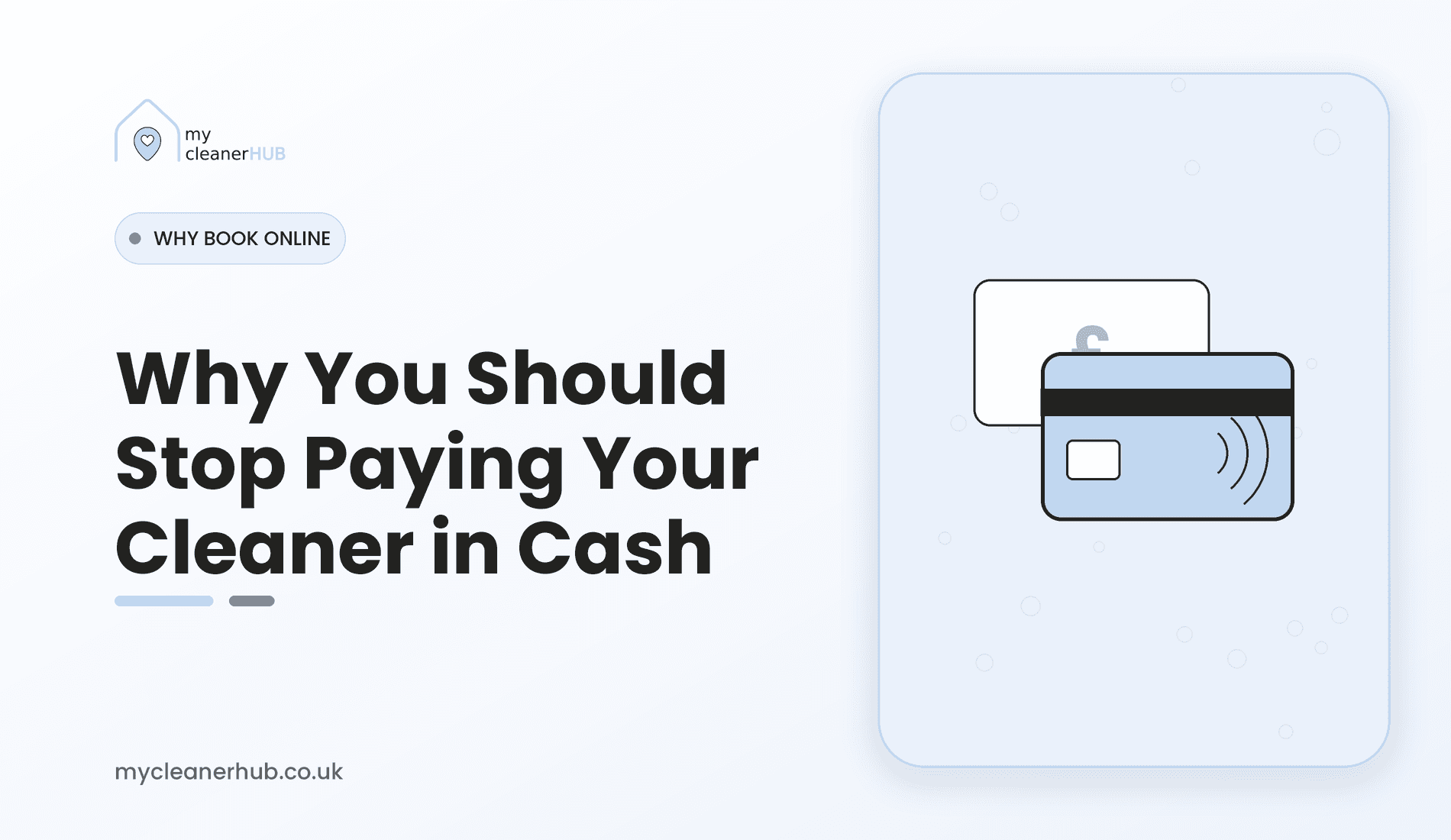 Why you should stop paying your cleaner in cash