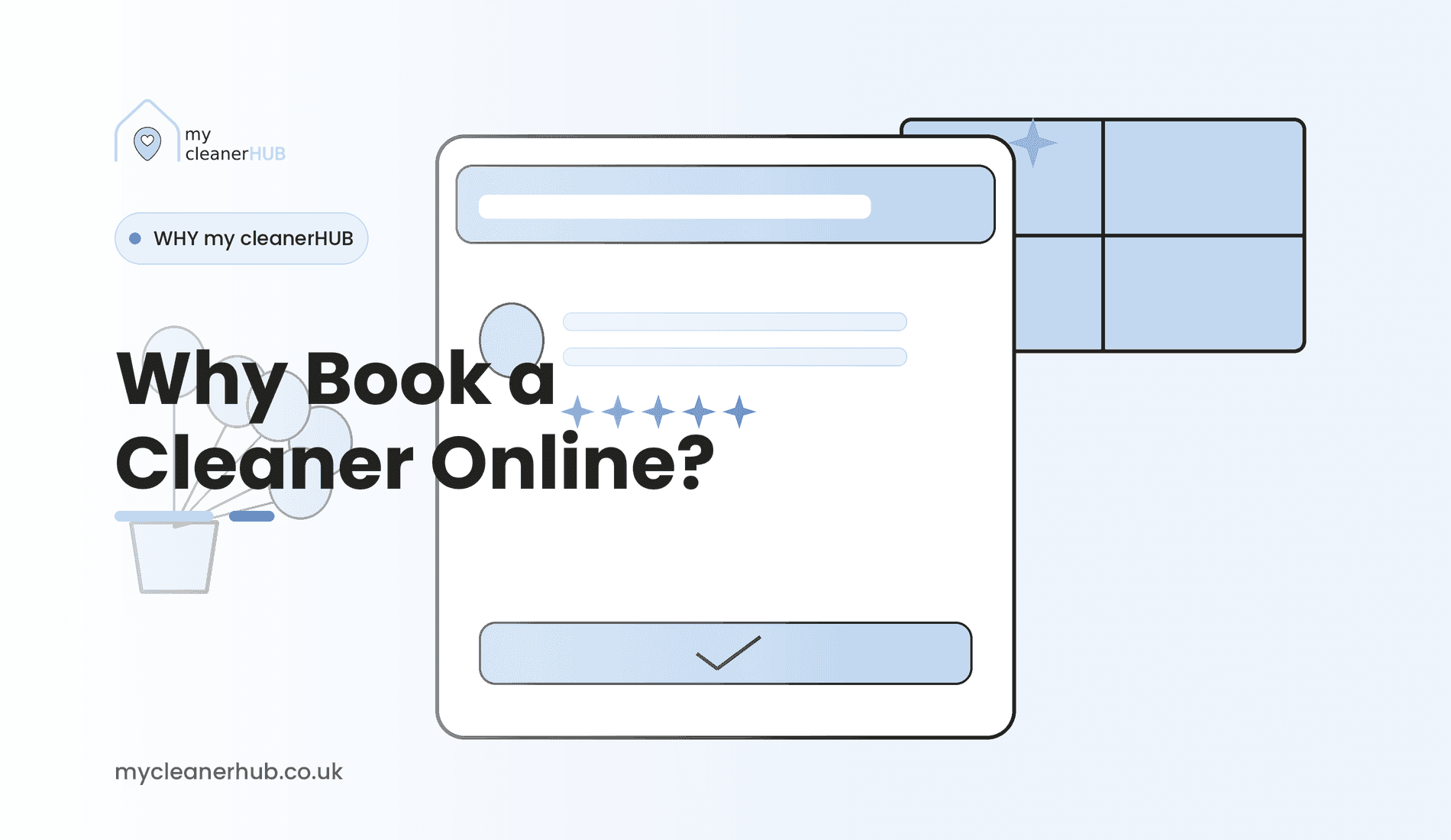 Why book a cleaner online